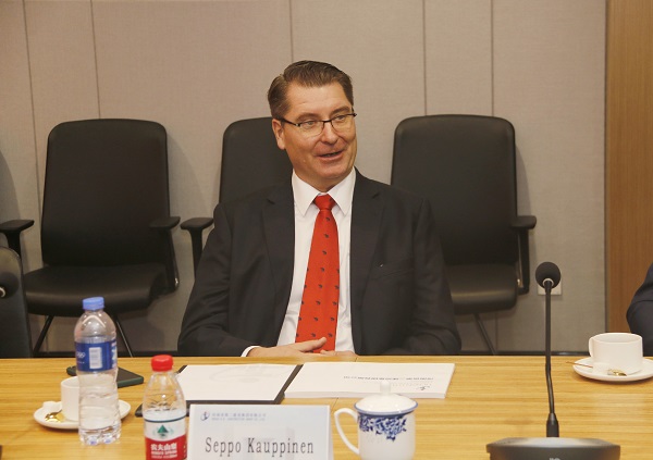 芬兰Elematic集团艾列预制混凝土机械（上海）有限公司总司理Seppo Kauppinen讲话.jpg